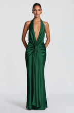 Linette Gown - Emerald