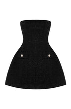Lottie Mini Dress - Black