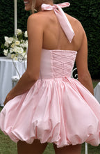 Maricia Mini Dress - Blush