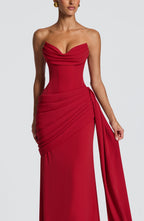 Matisse Maxi Dress - Deep Red