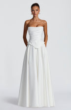 Mira Maxi Skirt - Ivory