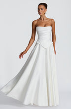 Mira Maxi Skirt - Ivory