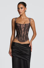 Nixie Corset - Black Lace