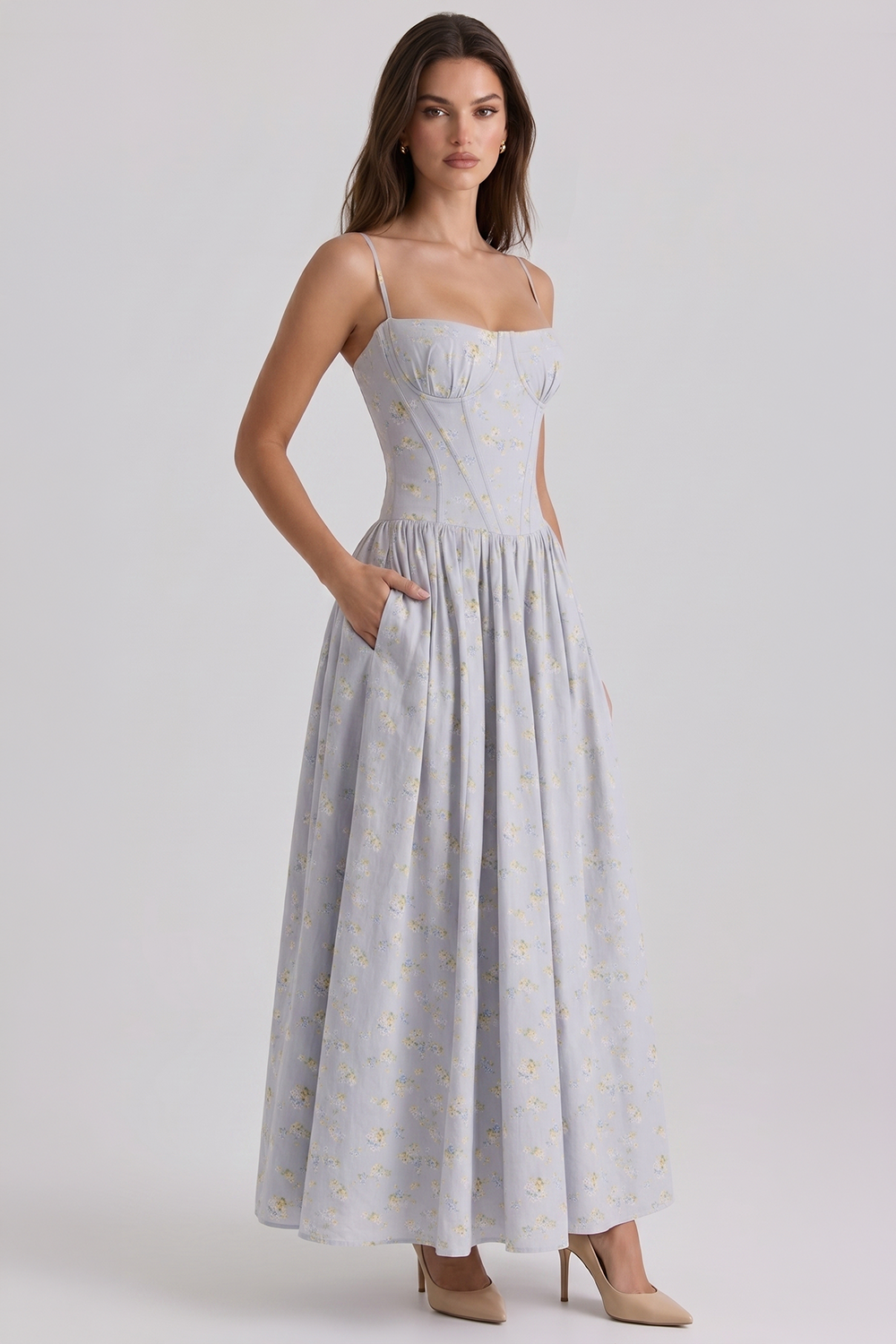 Bromélia Bustier Dress