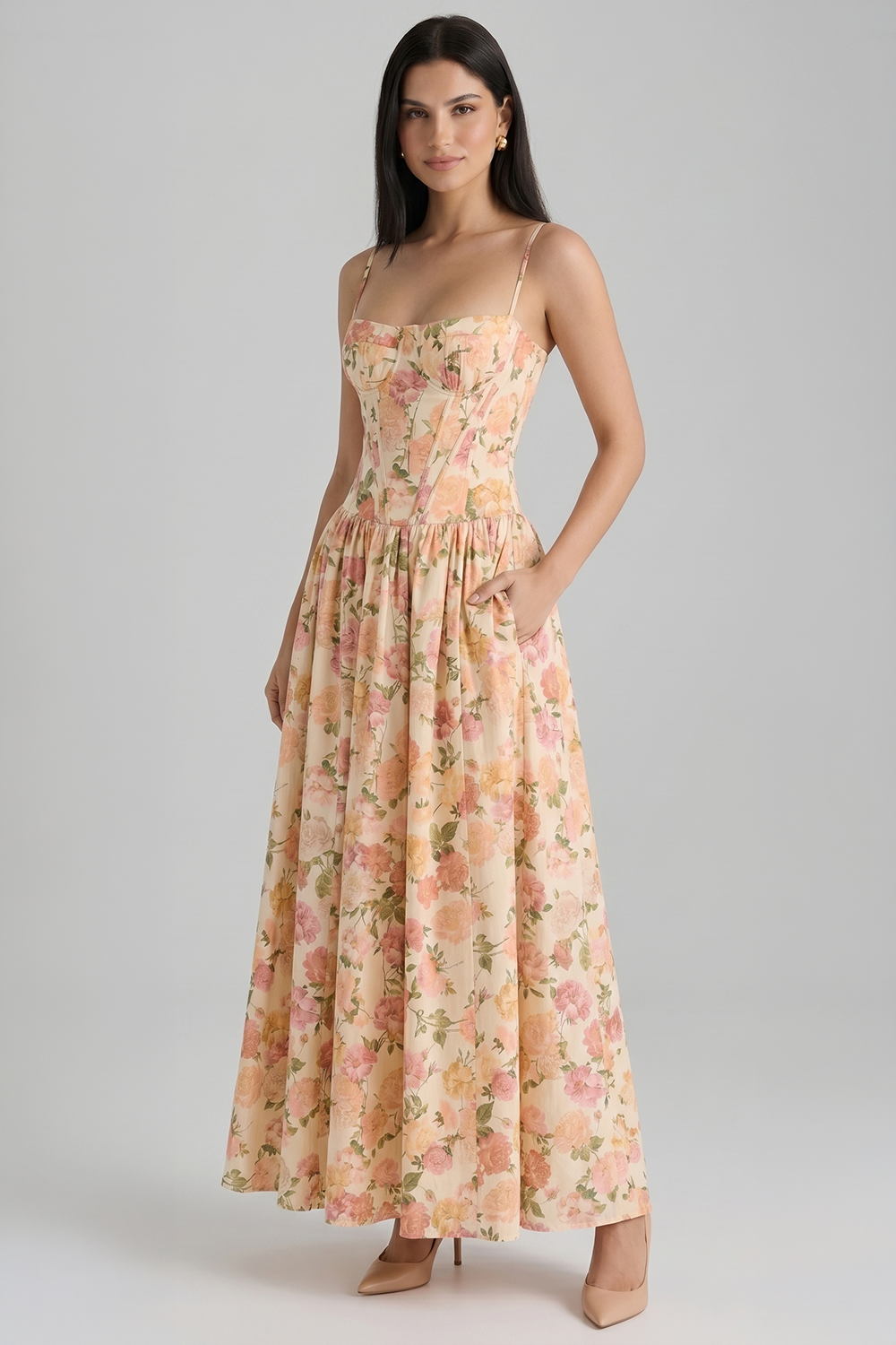 Bromélia Bustier Dress
