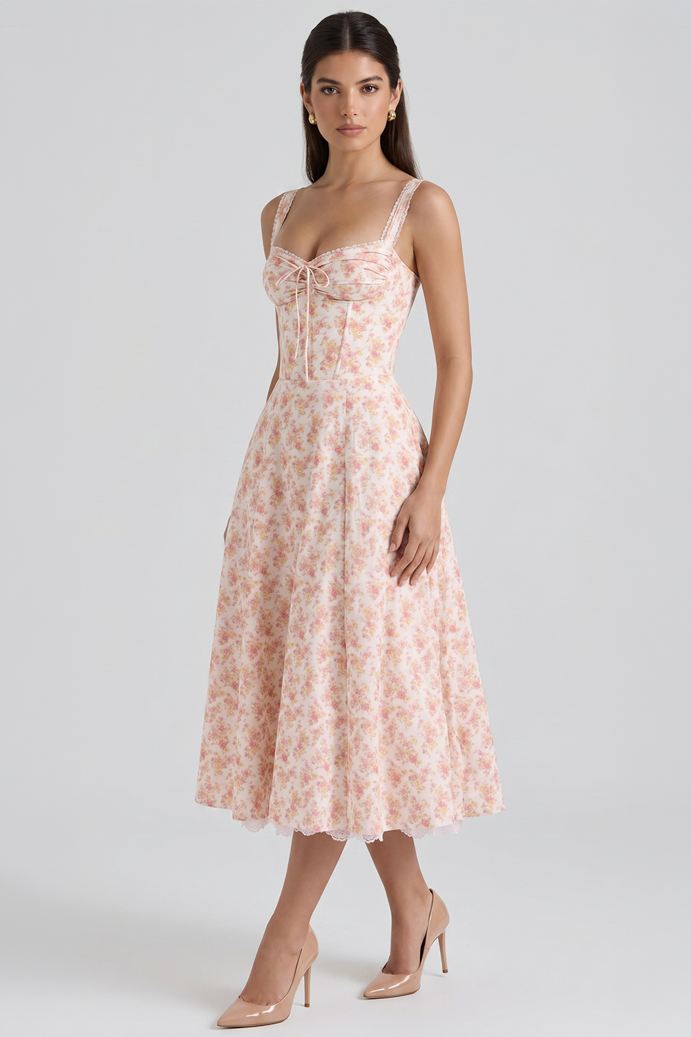 Valentina Lace Bustier Dress