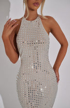 Odessa Maxi Dress - Nude