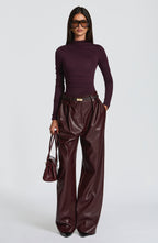 Pearson Bodysuit - Plum