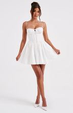 Phoebe Mini Dress - Ivory