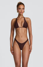 Jodie Bikini Bottom - Plum Brown