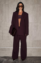 Reece Blazer - Plum