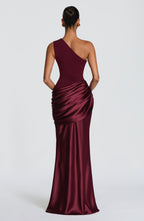 Sadona Maxi Dress - Cherry Lacquer