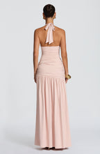 Saira Maxi Skirt - Soft Blush