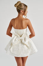Salome Mini Dress - Ivory