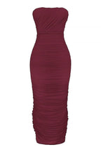 Caroline Pleated Maxi Dress