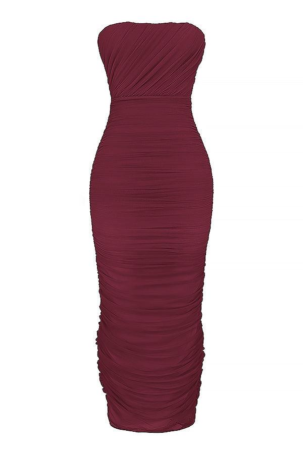 Caroline Pleated Maxi Dress