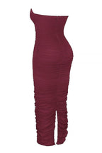 Caroline Pleated Maxi Dress