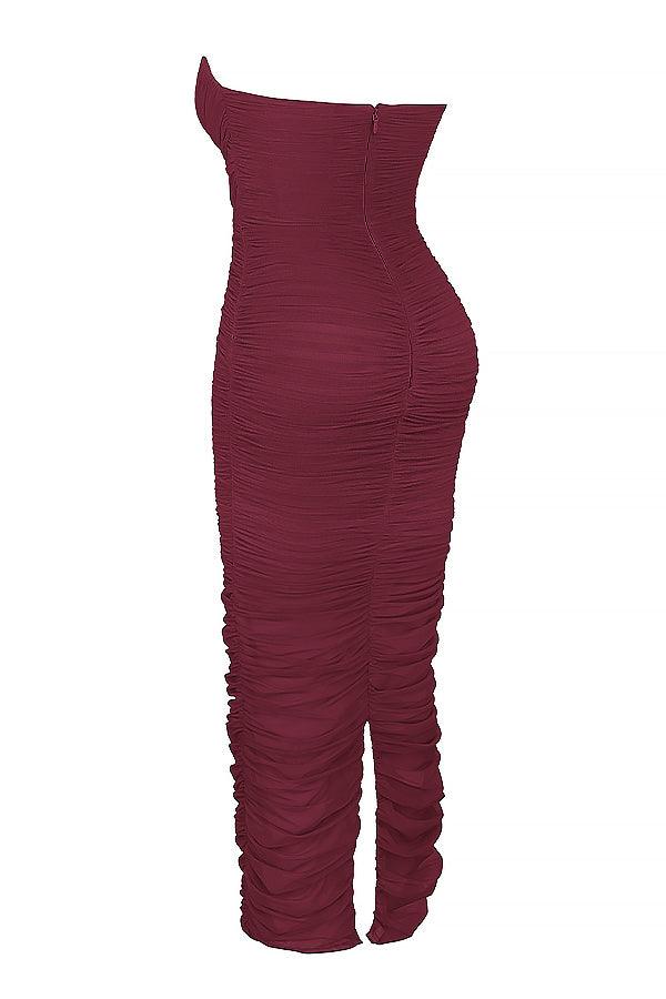 Caroline Pleated Maxi Dress