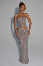 Serena Top - Silver