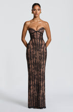 Sian Maxi Dress - Black