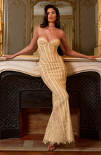 Sian Maxi Dress - Lemon