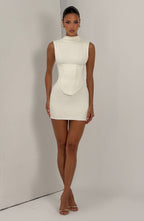 Soline Mini Dress - Ivory