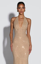 Sonora Midi Dress - Gold