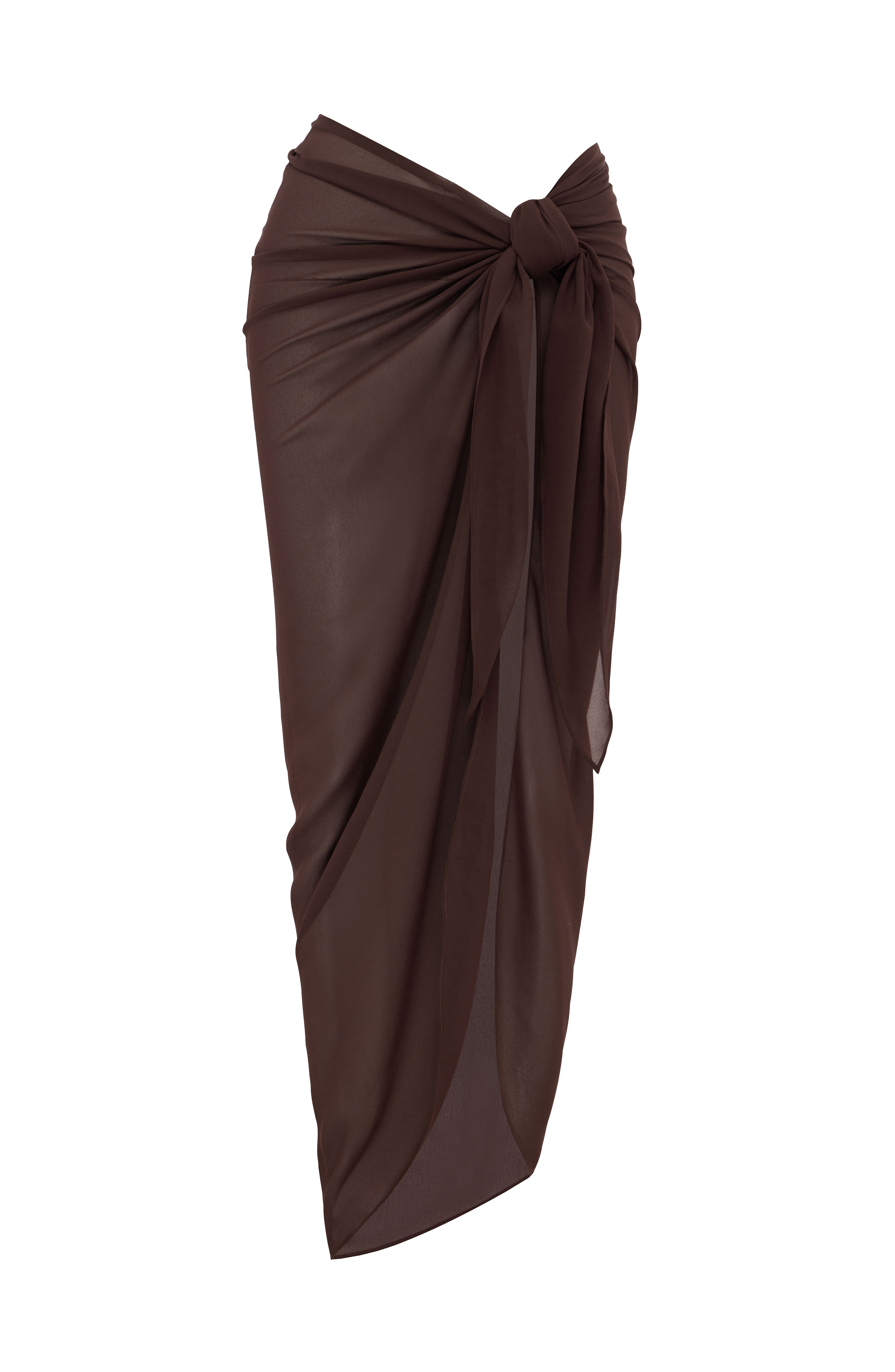 Talia Sarong - Plum Brown