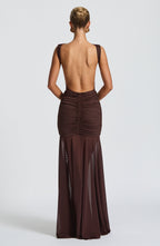Tori Bodysuit - Plum Brown