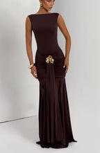 Tori Bodysuit - Plum Brown