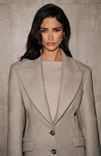 Ursula Coat - Light Grey
