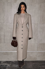 Ursula Coat - Light Grey