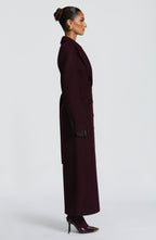 Ursula Coat - Plum
