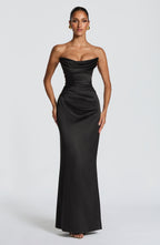 Vessa Maxi Dress - Black