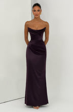 Vessa Maxi Dress - Plum
