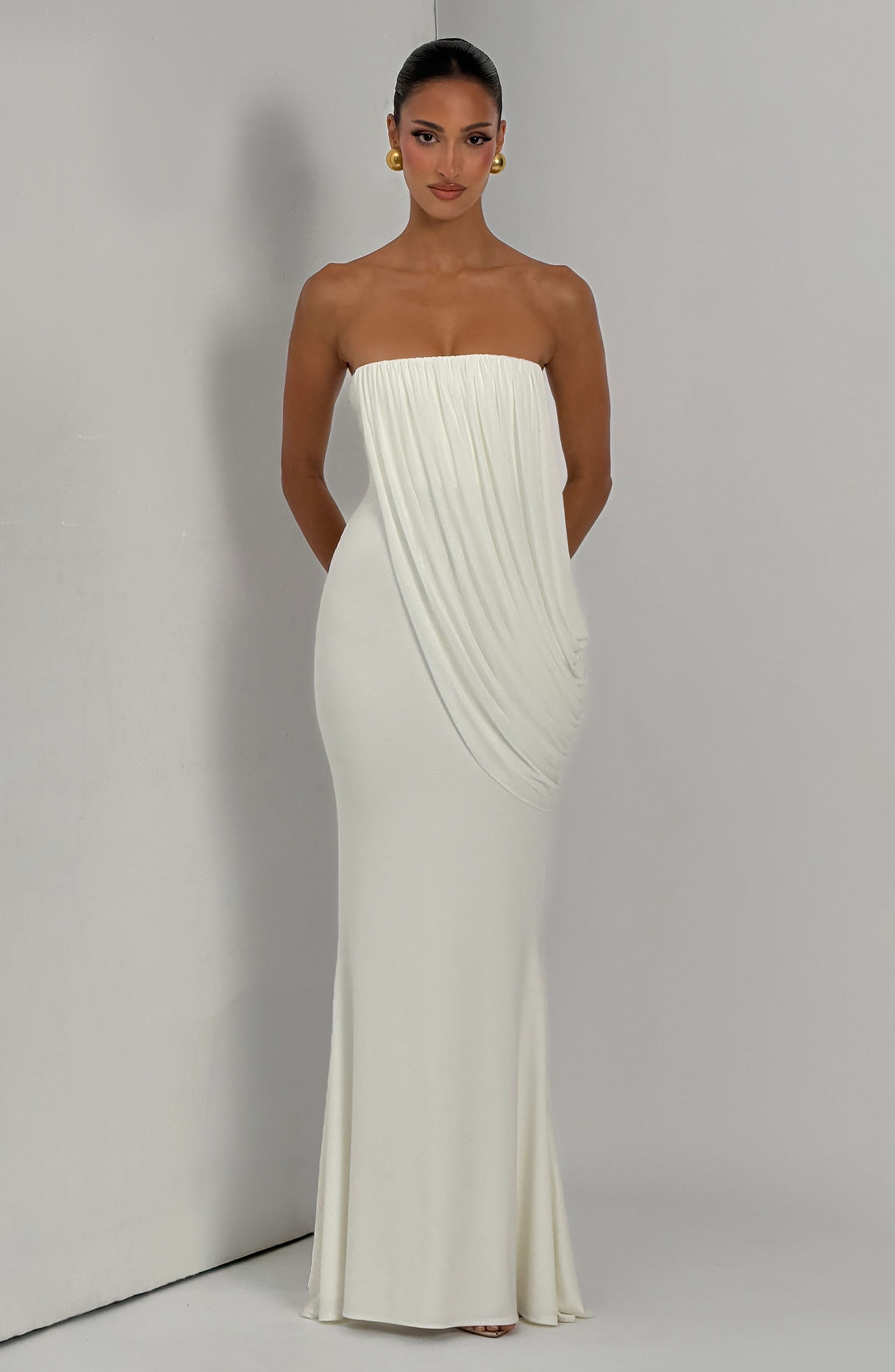 Vienna Maxi Dress - Ivory
