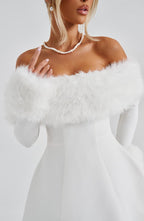 Villanelle Mini Dress - Ivory